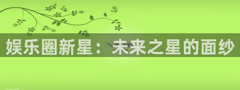 沐鸣2平台主管：娱乐圈新星：未来之星的面纱